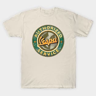 Authorized Service - Vespa T-Shirt